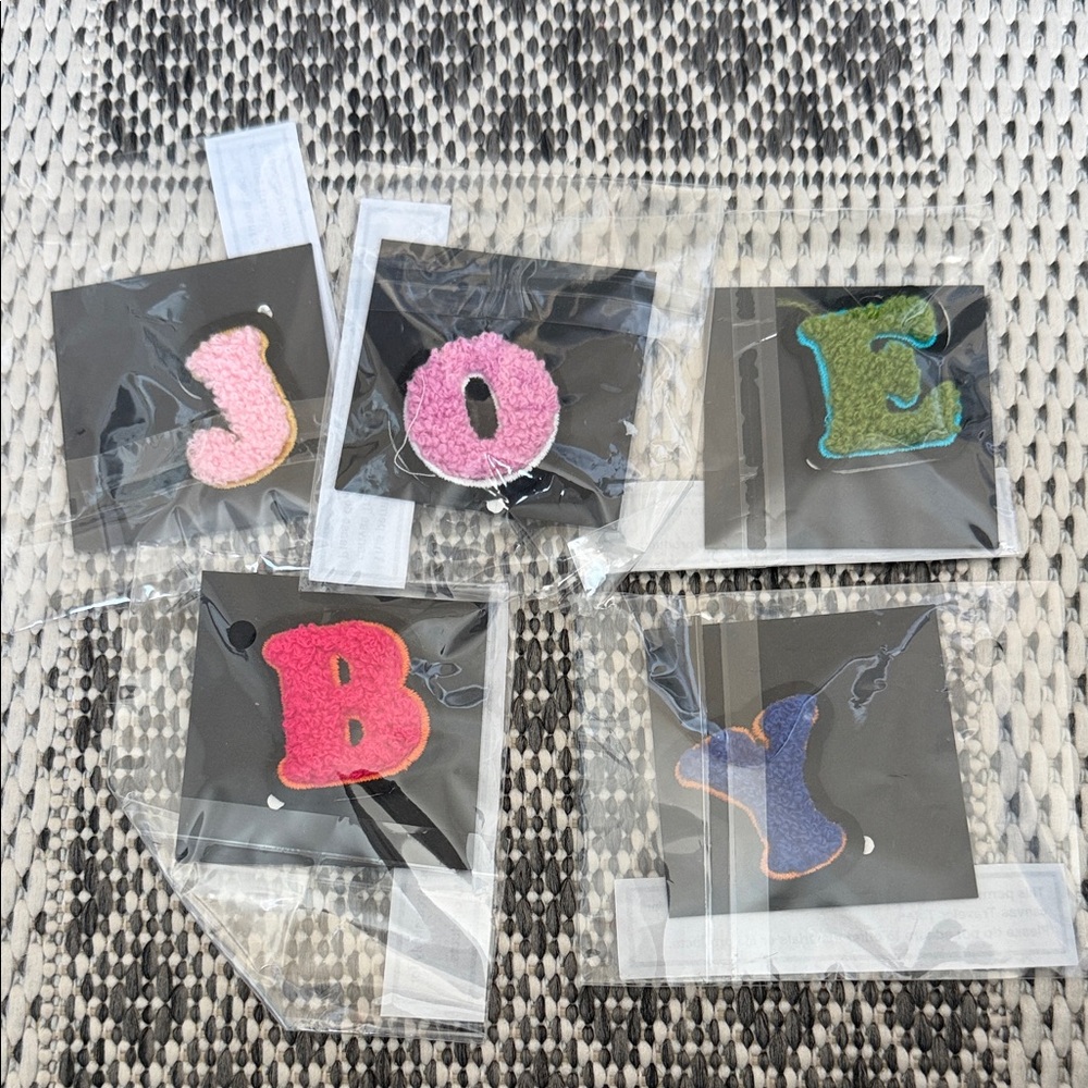 Marc Jacobs Chenille Varsity Letter Patch